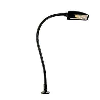 Lâmpada Gooseneck DJ c/ suporte de rosca e porca
