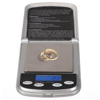 Mini Balança Digital de Precisão 500g / 0.1g