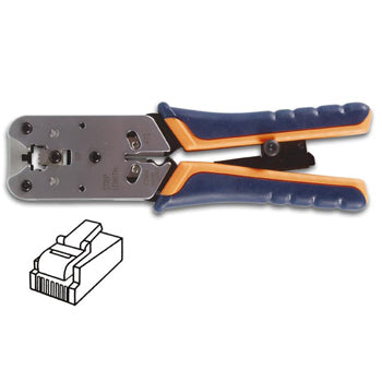 Alicate de Cravar Fichas 8P8C (RJ45) Profissional