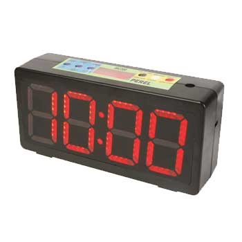 Relógio Parede Cronómetro Temporiz Leds 10cm (327x156x93mm)