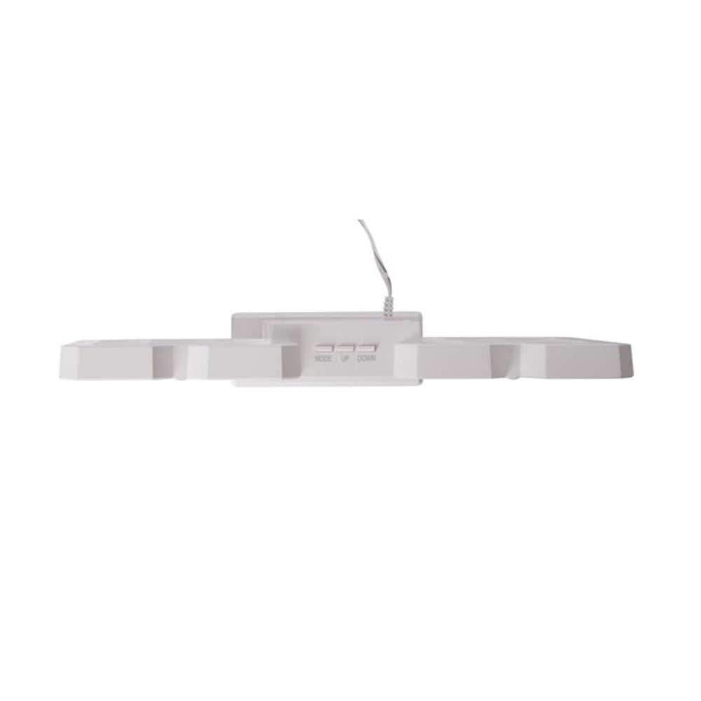 Relógio LED 3D Digitos Brancos