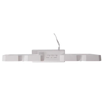 Relógio LED 3D Digitos Brancos
