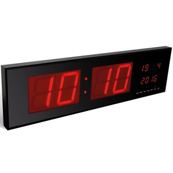 Relógio Parede Display Leds Vermelhos