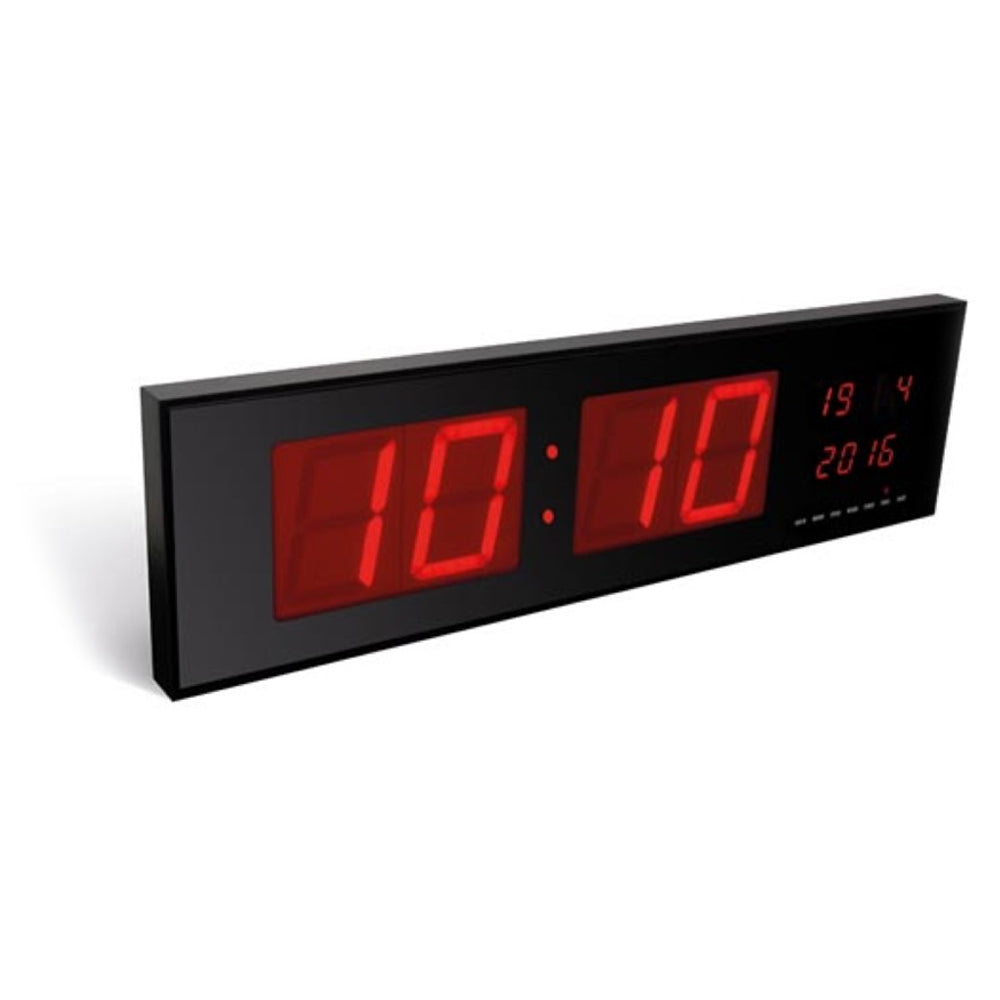 Relógio Parede Display Leds Vermelhos