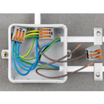 Borne 5x0.08-4mm Condutores Flexíveis/Rígidos Cinza