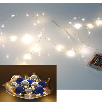 Grinalda 30 LEDs RGB