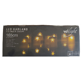 Grinalda LED com Holograma Cilíndrico