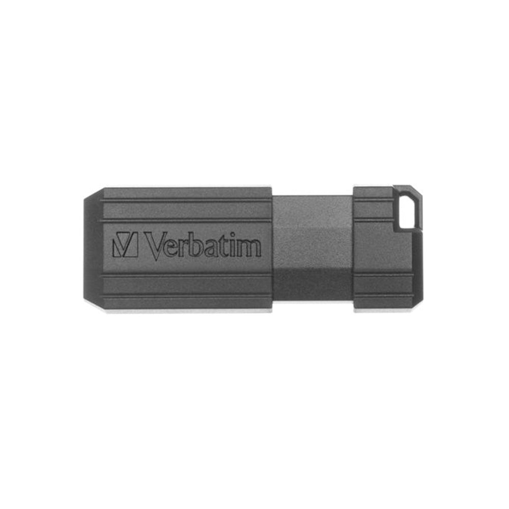 Pen Drive 16GB USB-A 2.0 VERBATIM PINSTRIPE Preto