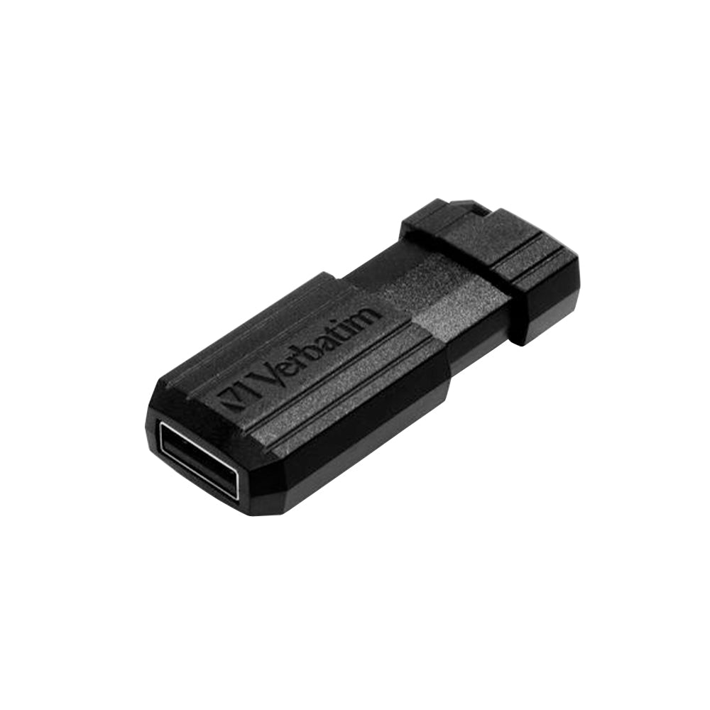 Pen Drive 32GB USB-A 2.0 VERBATIM PINSTRIPE Preto