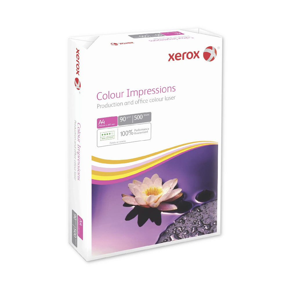 Papel 090gr Fotocopia A4 Xerox Colour Impressions 5x500Fls
