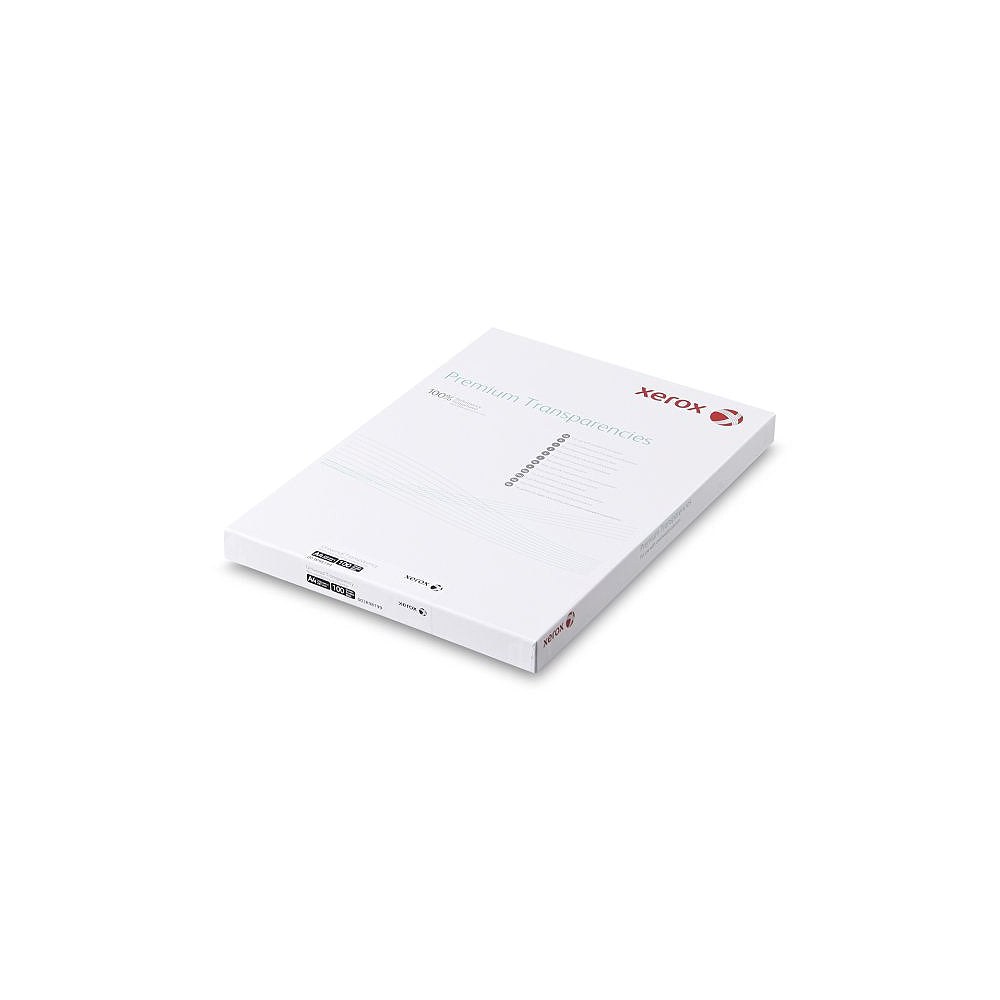 Transparências Laser/Fotocópia A4 Xerox Universal 100Fls