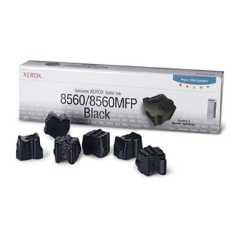 Pack Tinta Sólida Xerox Preto 108R00727 6un
