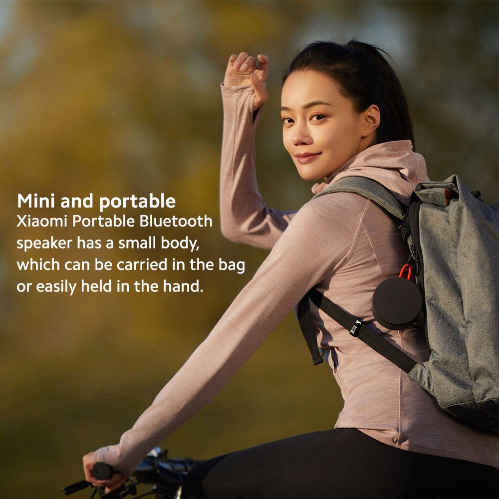 Coluna Mi Portable Bluetooth Speaker Cinza