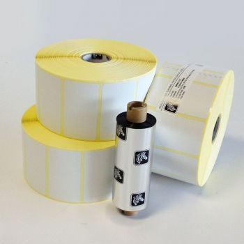 Etiquetas 070x32 D25mm 2000T Papel MatePremium ZEBRA 4 Rolos