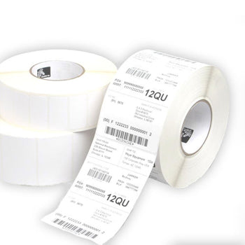 Etiquetas 102x16 D76mm 1000T Papel Mate ZEBRA 4 Rolos