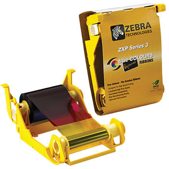 Fita ZEBRA Cor YMCKO ix-Series ZXP3 200 Imagens