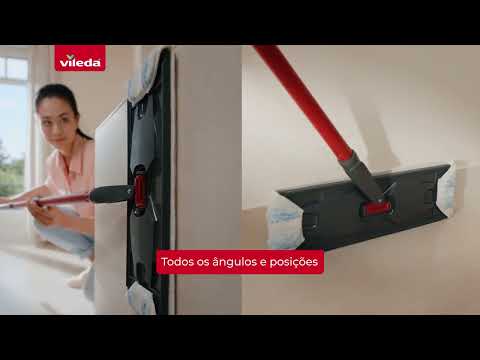 Balde e Mopa H2Pro Sistema Duplo de Água Vileda